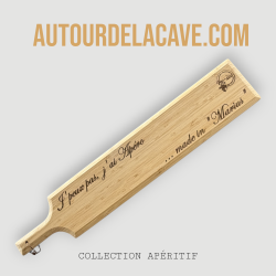 Planche Apéro en bambou avec gravure personnalisée
